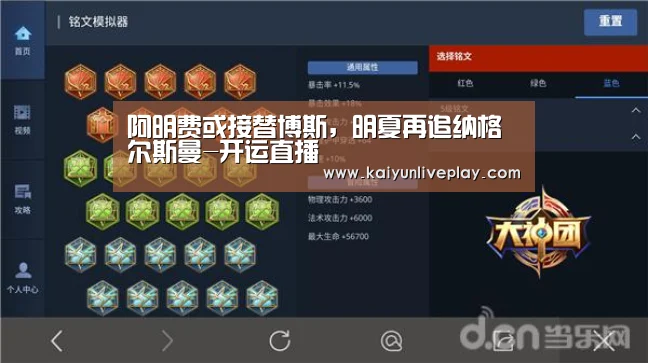 阿明费或接替博斯,明夏再追纳格尔斯曼-开运直播(图4) 开运官网